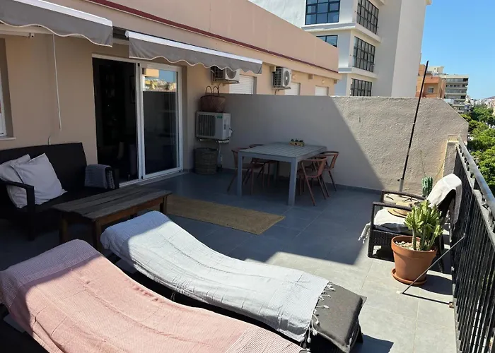 Sunny Roof Top In Los Boliches