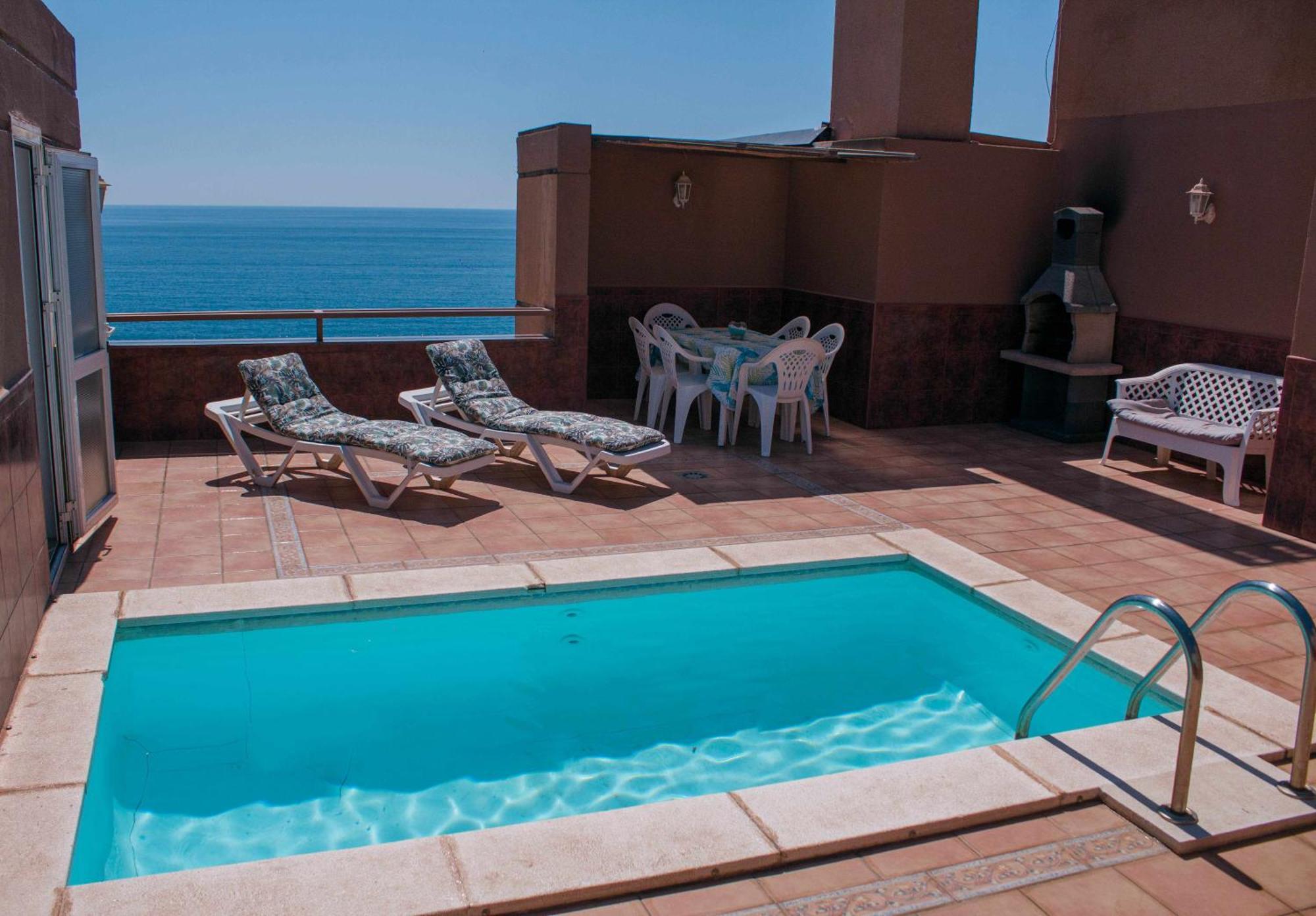 Huoneisto Atico Con Piscina Privada Y Vistas Al Mar *