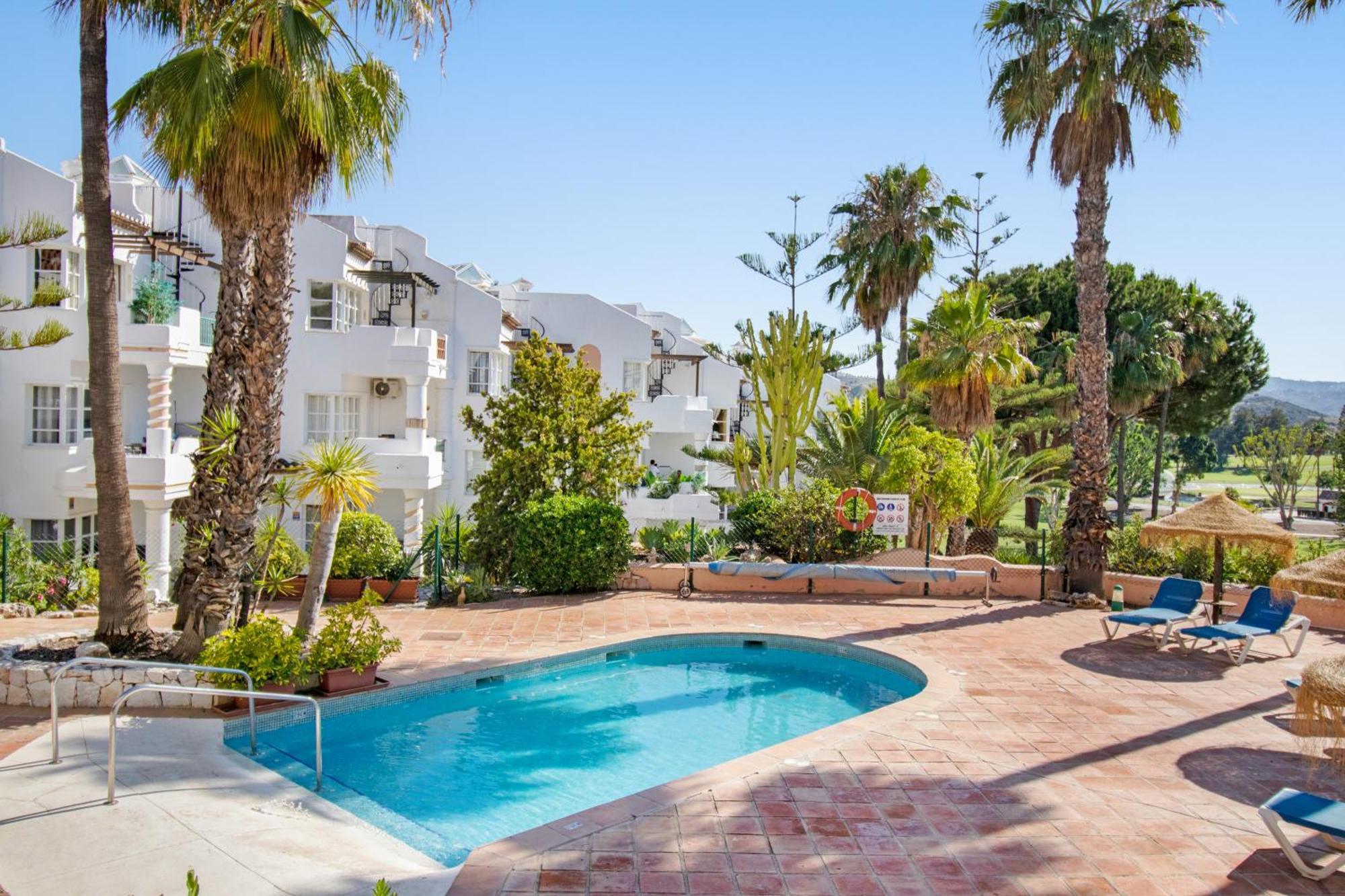 En Complejo Con Piscina, Padel Y Restaurante Con Vistas Al Golf En Mijas - Matchroom 83 Apartment