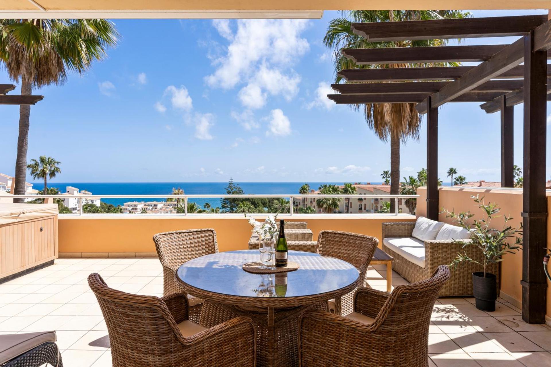 Appartement Malibu Jacuzzi Penthouse Panoramic Sea View By Costarentals - Ref 245