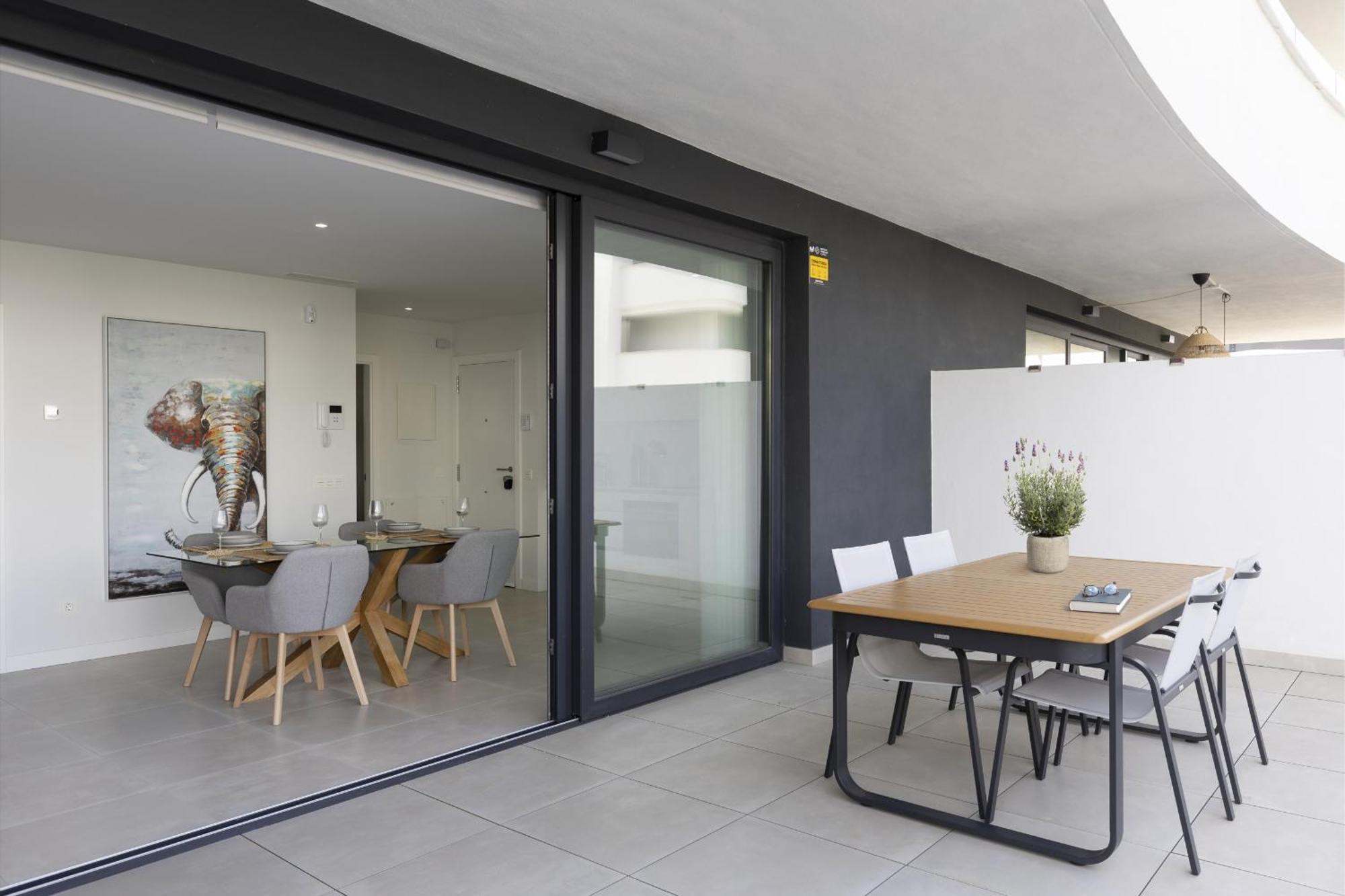 Apartment Premium Garden With Private Pool In Higueron *