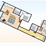 New Central 2Br Apartment 100M-To-Beach Free Parking