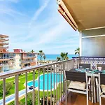 Beachfront Seaview Apartment In Los Boliches By Costarentals - Ref 141