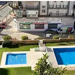 New Boliches Beach Apartment With Sea Views, Pool And Parking