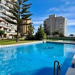 New Boliches Beach Apartment With Sea Views, Pool And Parking