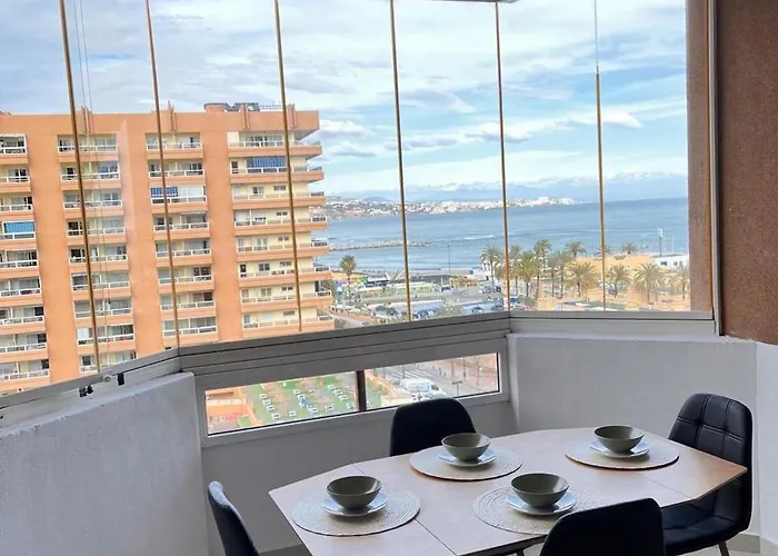 Precioso Estudio Palmeras Con Vistas Al Mar