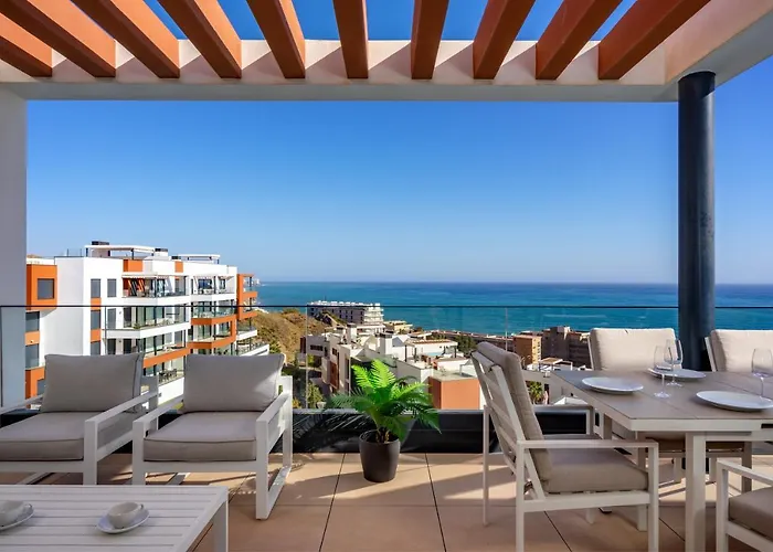 Middel Views Seaview Apartment In El Higueron By Costarentals - Ref 64