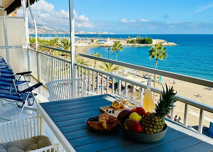 Horizonte 2 Beautiful Apartment With Incredible Sea View At First Line Of Fuengirola Beach