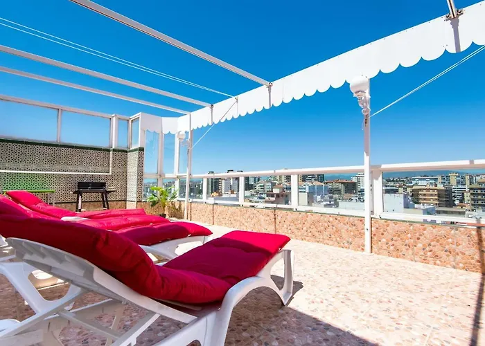 Rentandhomes Los Boliches Penthouse Beach