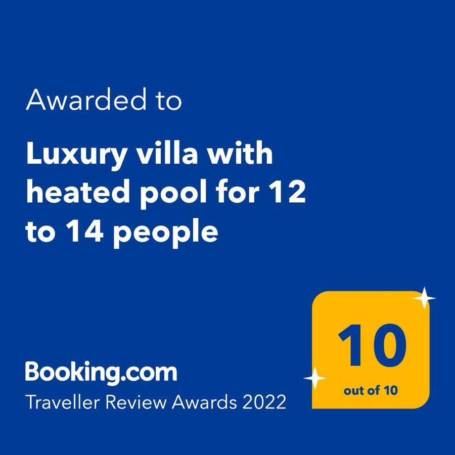 Luxury With Heated Pool For 12 To 14 People