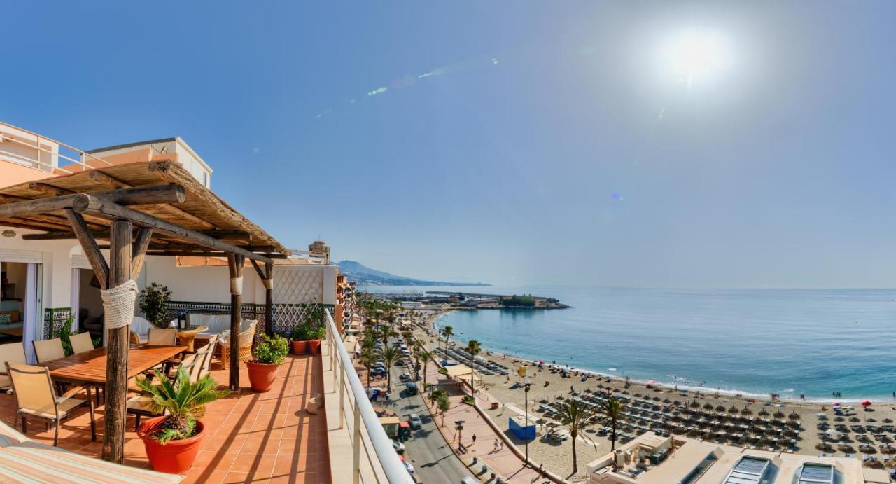 Holidays2fuengirola Duplex With Stunning Sea View, Terraces,1st Line Beside Port Apartment