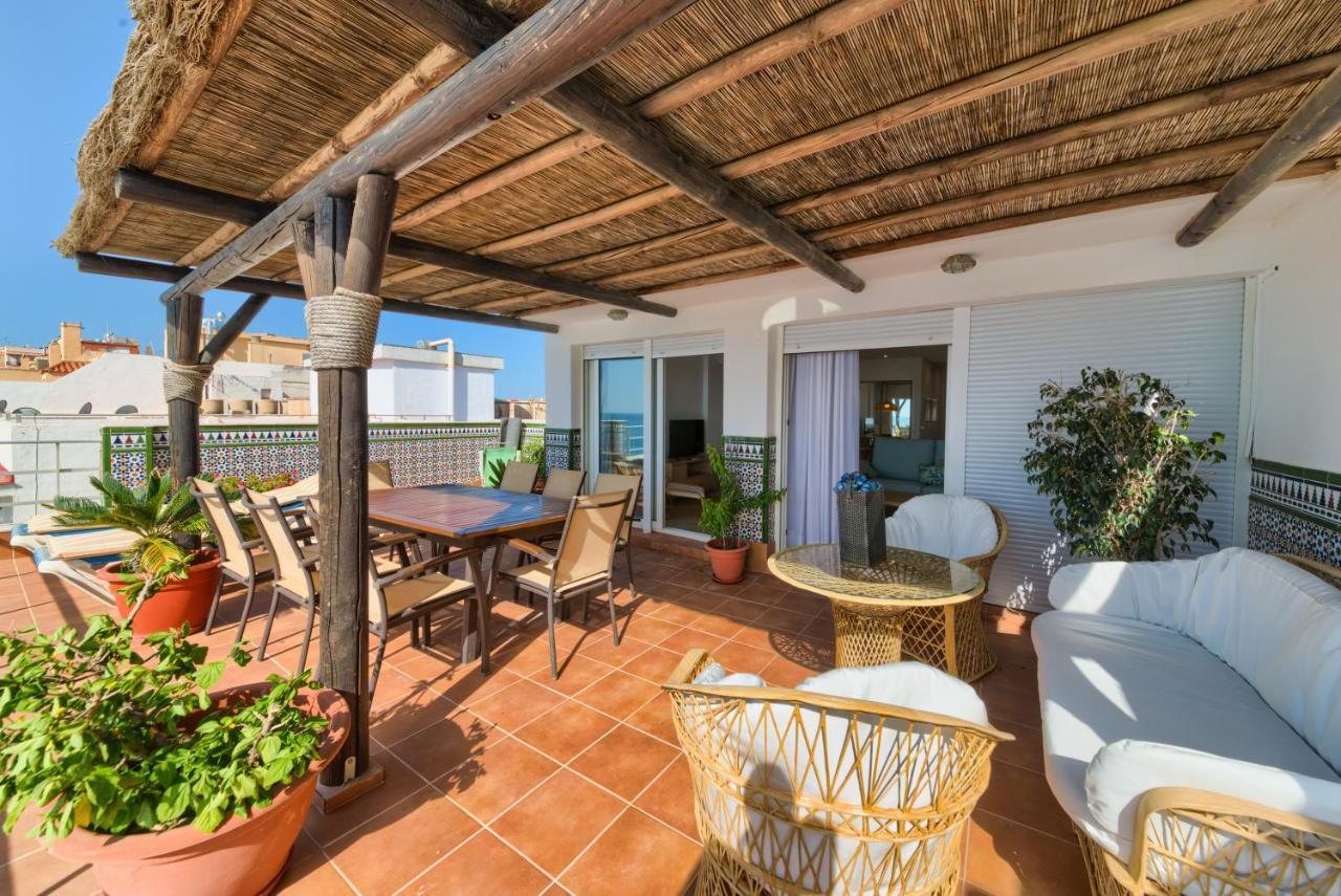 Apartment Holidays2fuengirola Duplex With Stunning Sea View, Terraces,1st Line Beside Port