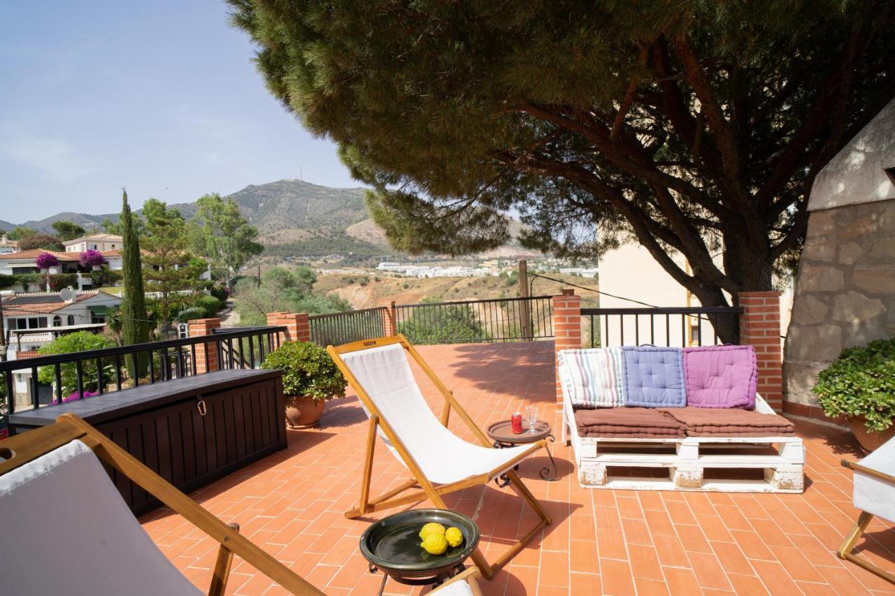 Casa Ancladero Big Rooftop Terrace, 2 Bedroom W Garden And View * Fuengirola