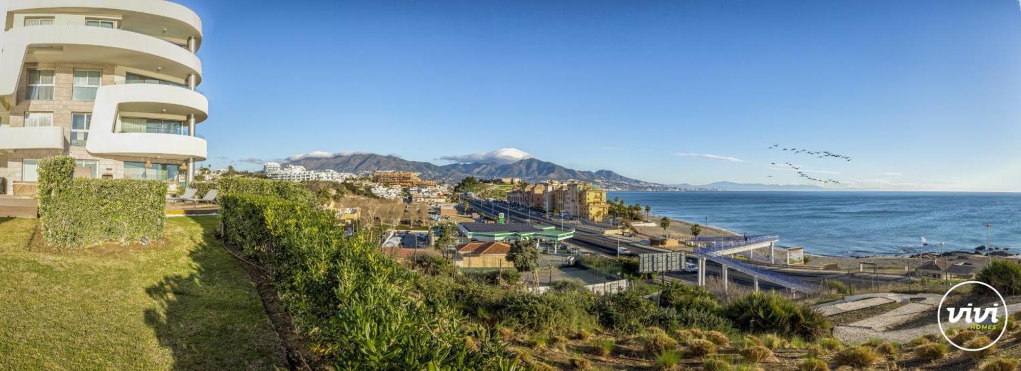 Vivi Homes - Buena Vista Pool, Sauna, Terrace, Gym & Sea View Fuengirola