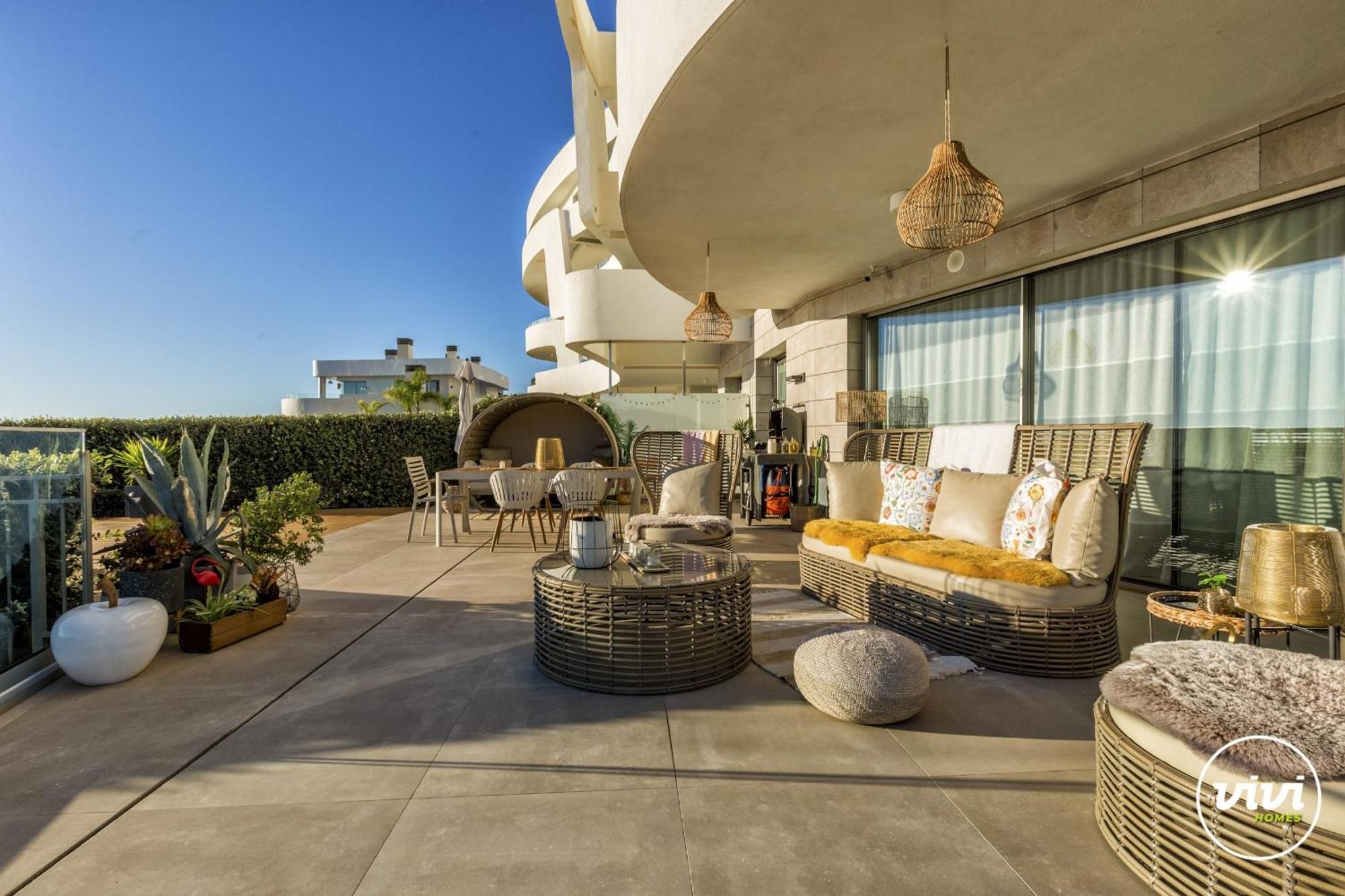Apartment Vivi Homes - Buena Vista Pool, Sauna, Terrace, Gym & Sea View *