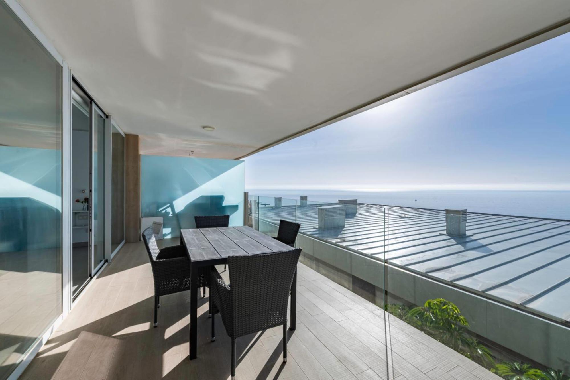 Serene Seaview Retreat In Higueron: 2br Oasis *