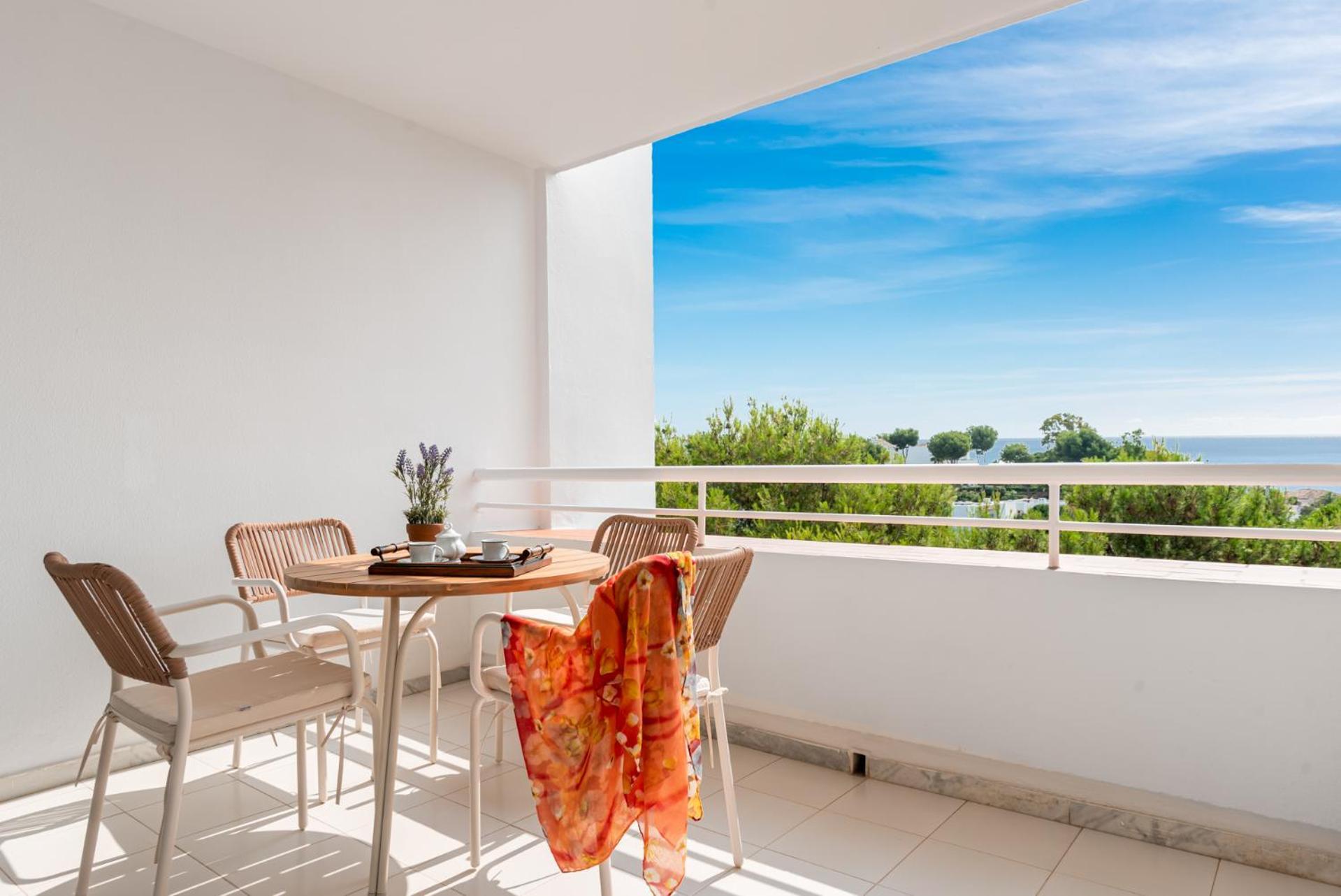Close To The & Balcony With Sea Views