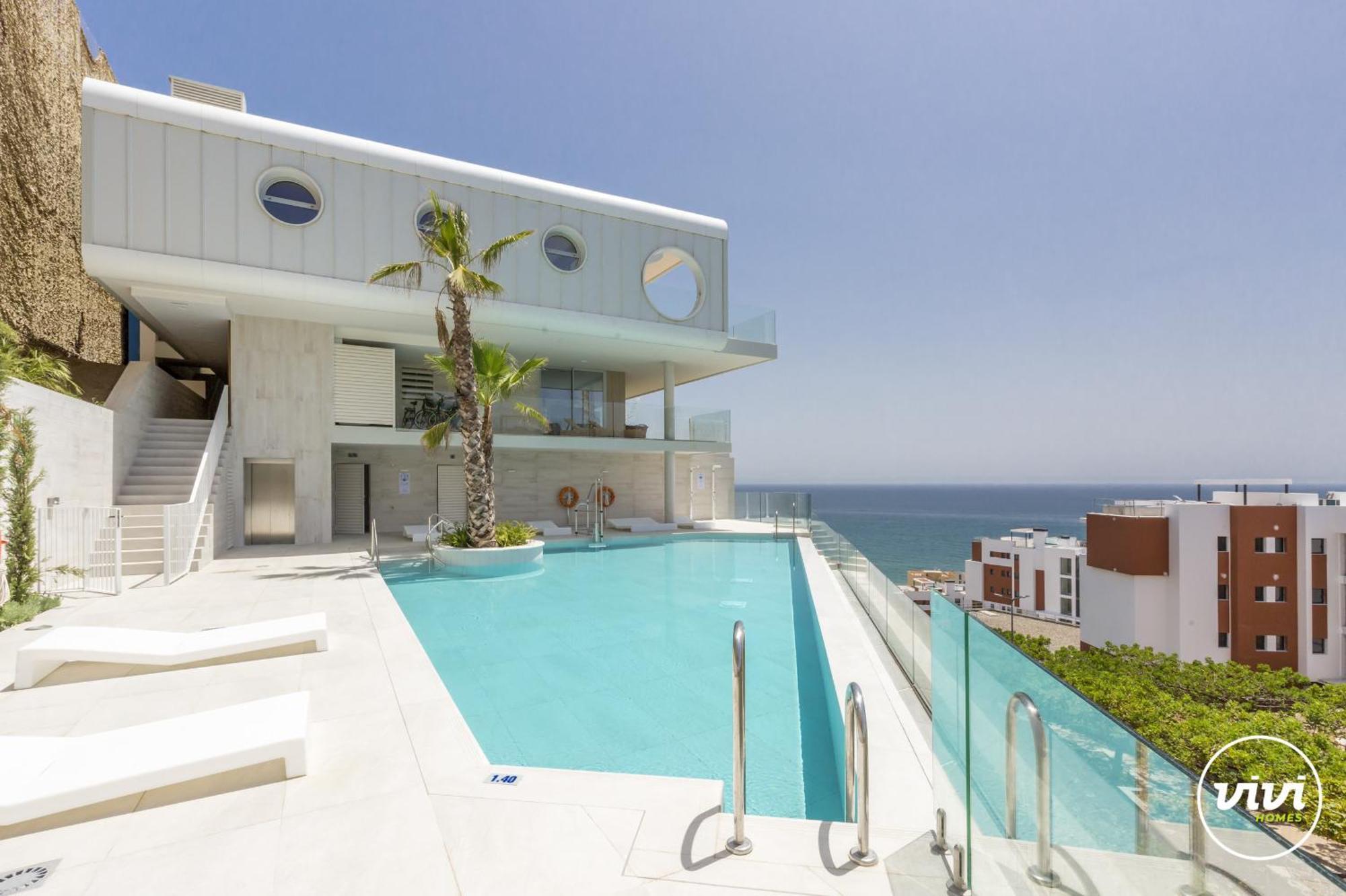 Apartamento Vivi Homes - Nova Pool, Terrace & Sea View Fuengirola