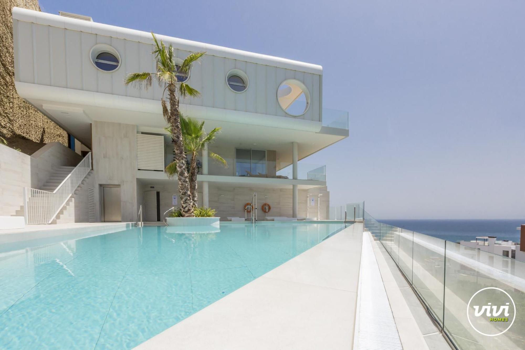 Apartamento Vivi Homes - Nova Pool, Terrace & Sea View Fuengirola