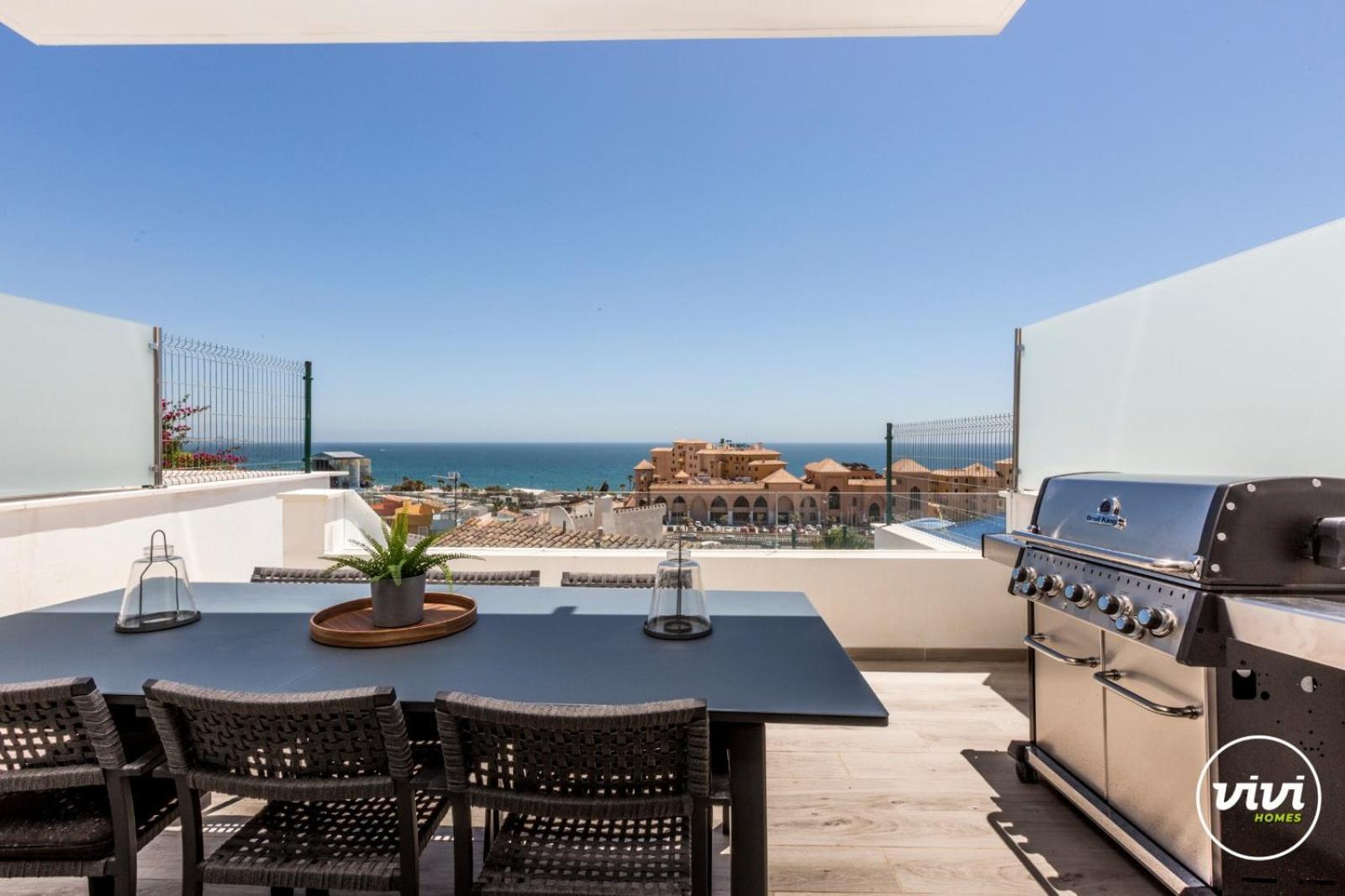 Vivi Homes -zumo Pool, Gym & Sea View Fuengirola