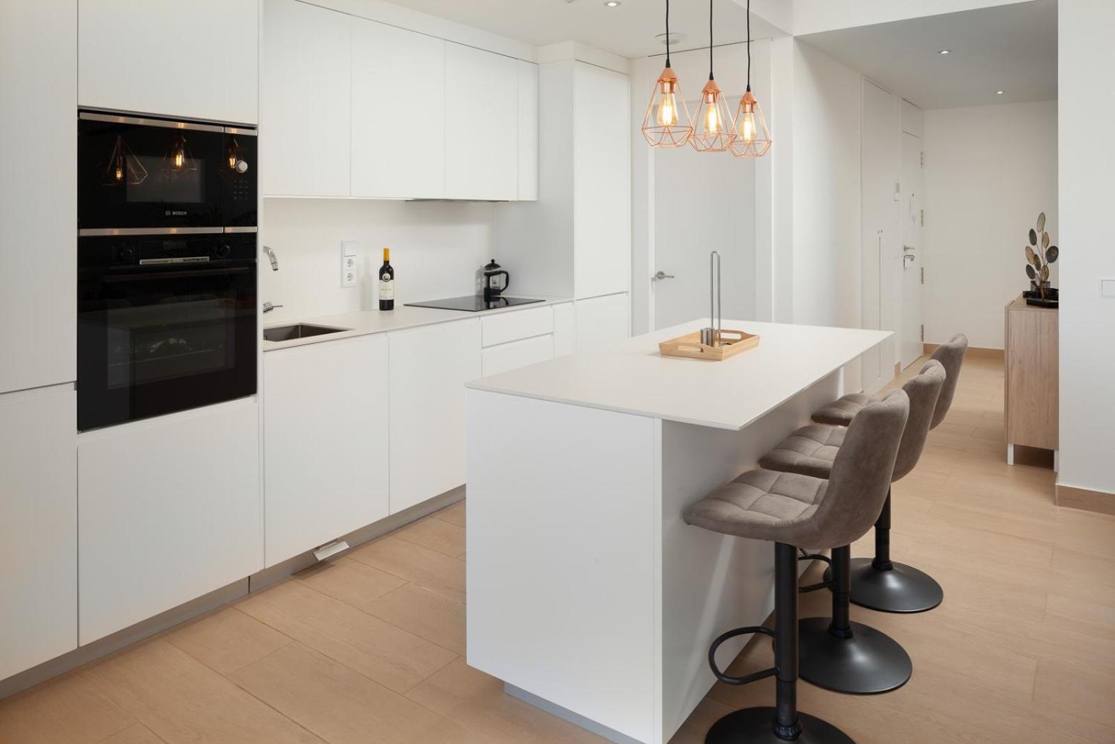 Apartment Higueron Blue Skyline View By Alfresco