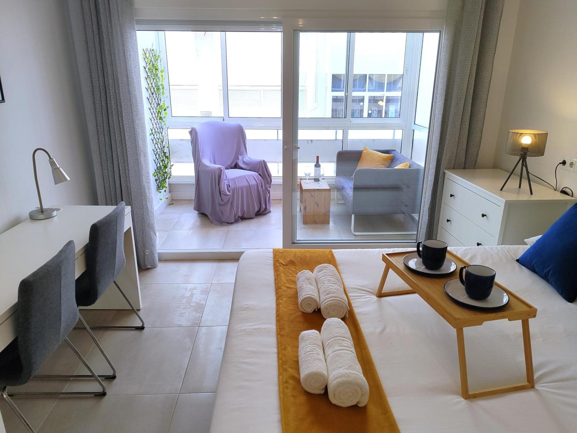 Evans Realty Ar Moderno & Centro & Playa &terraza Apartamento *