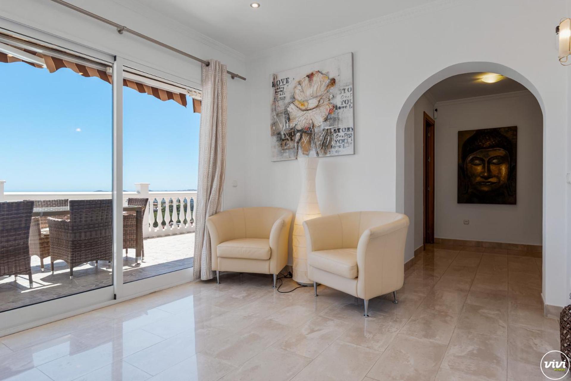 Villa De Haro - Garden, Terrace, Pool & Sea View