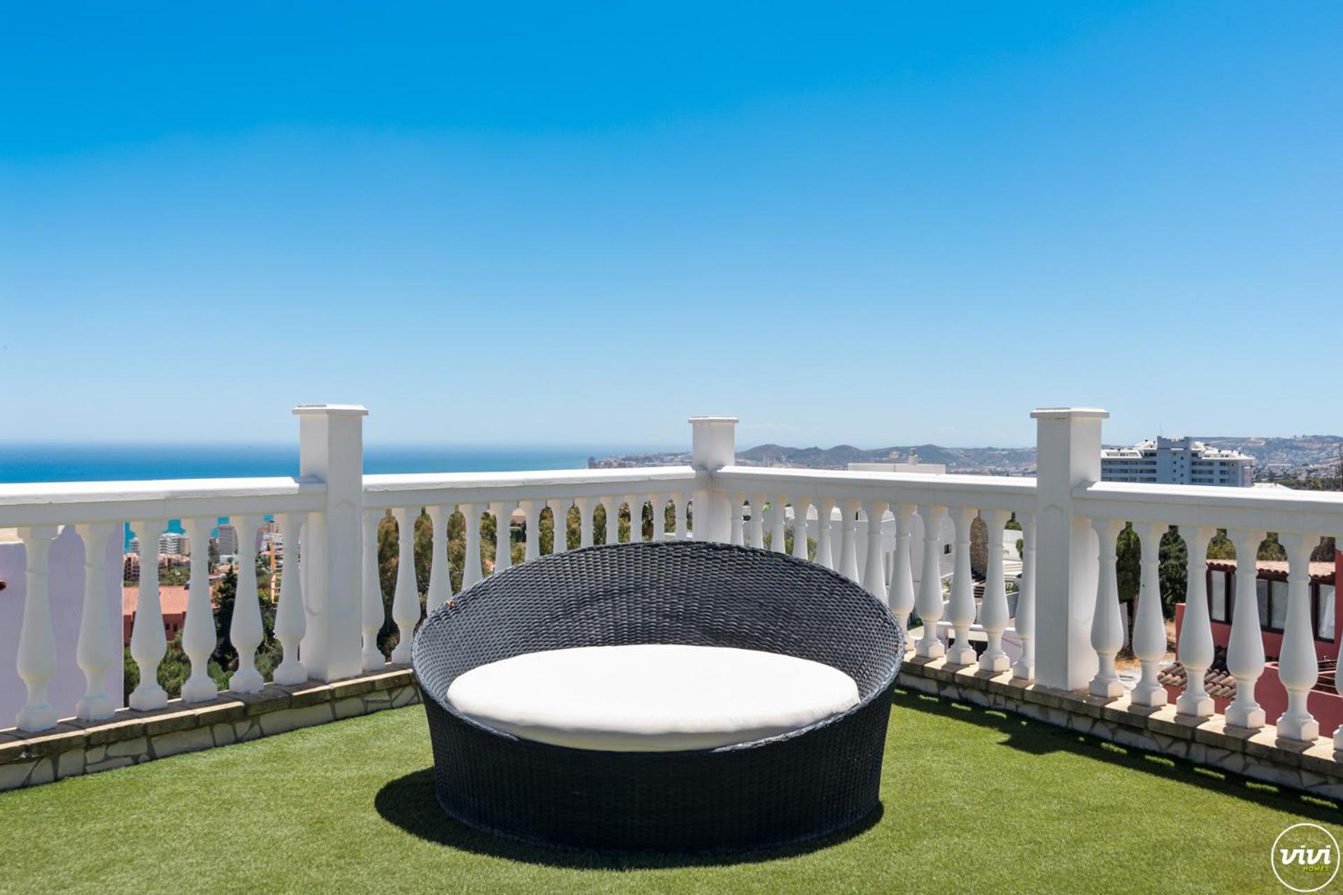 Villa De Haro - Garden, Terrace, Pool & Sea View *