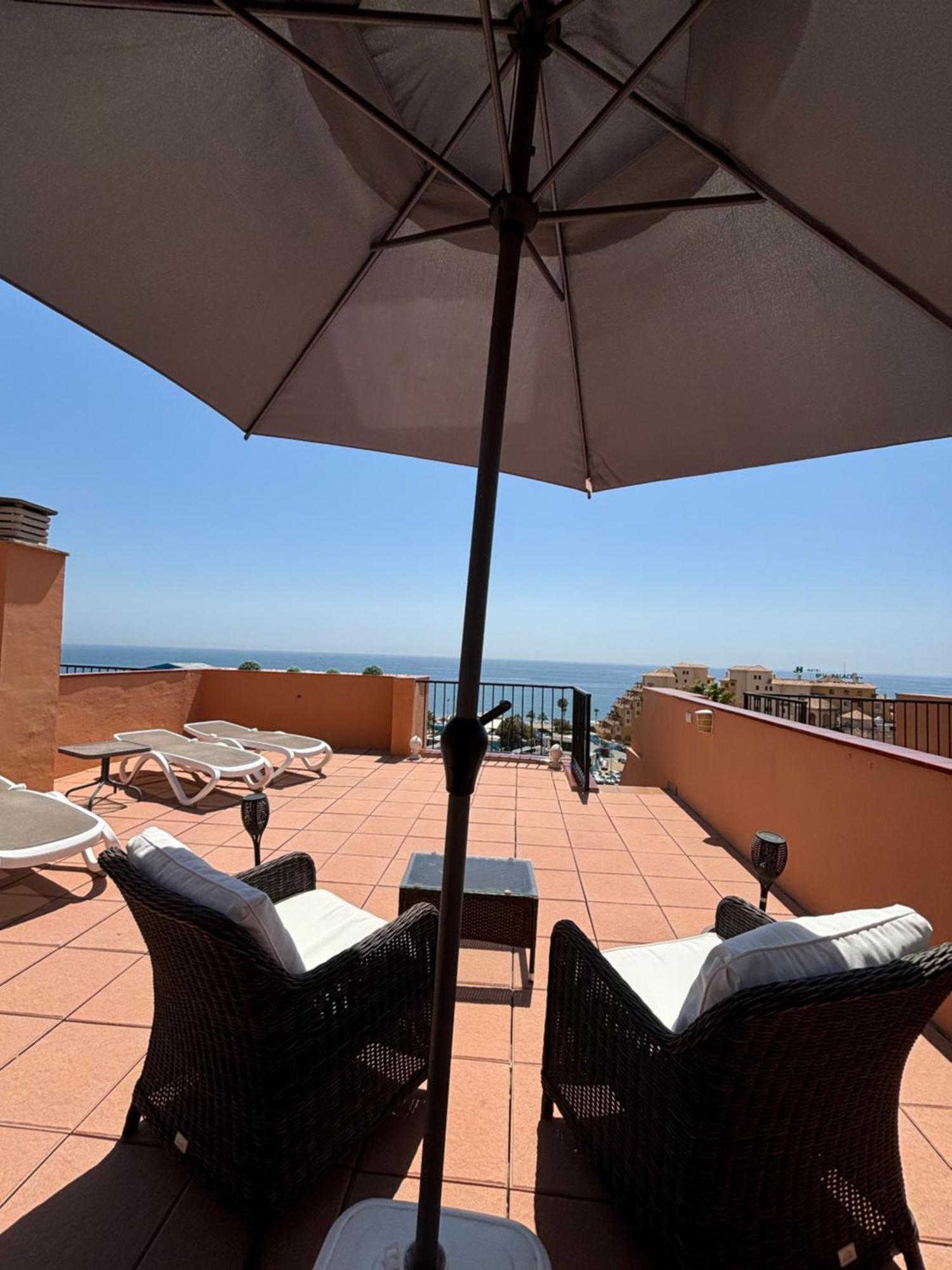 Atico Con Vistas Al Mar Y Con Piscina Frente A Castillo Sohail