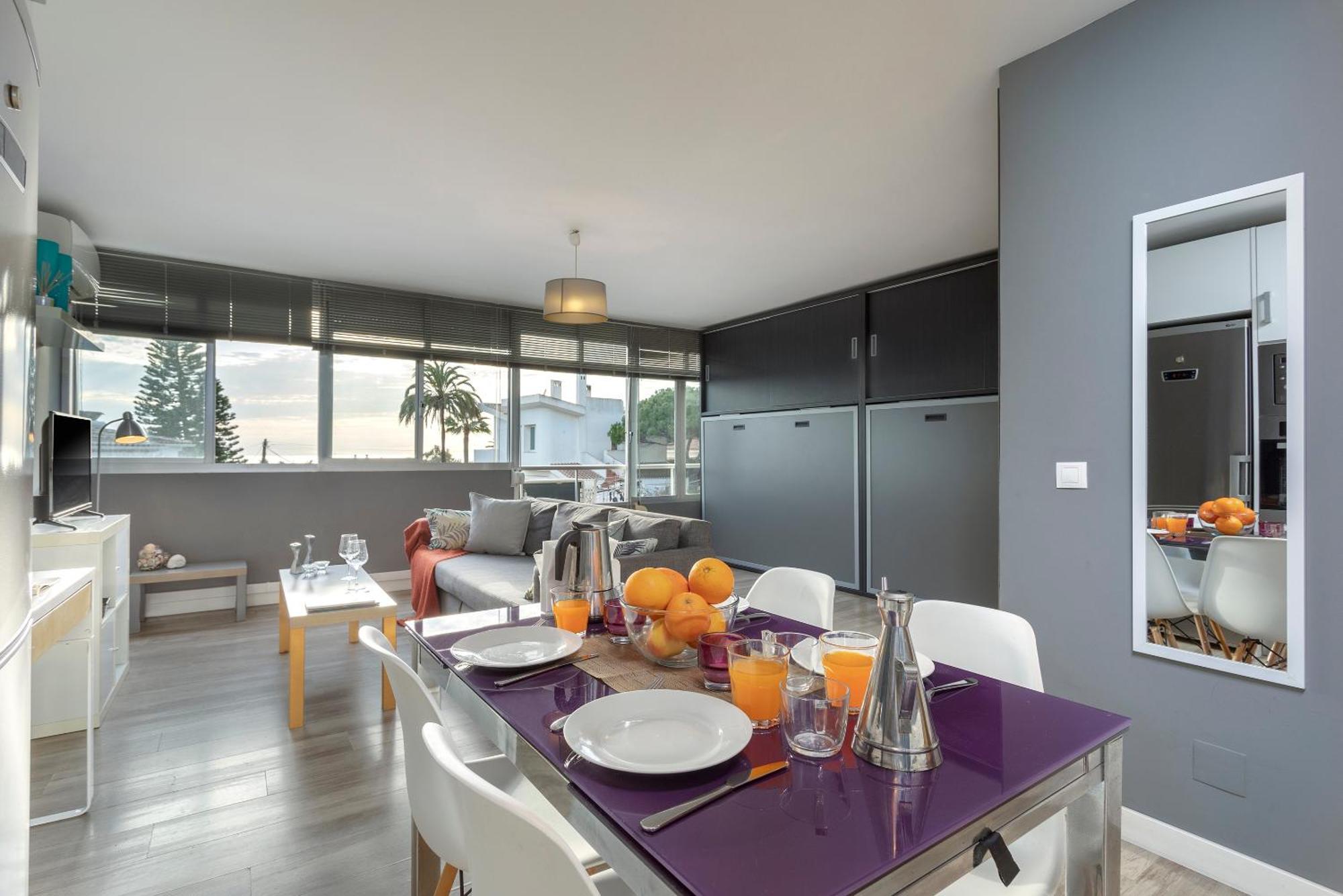 Apartment Sunstay Loft Faro Mijas Costa Seaviews