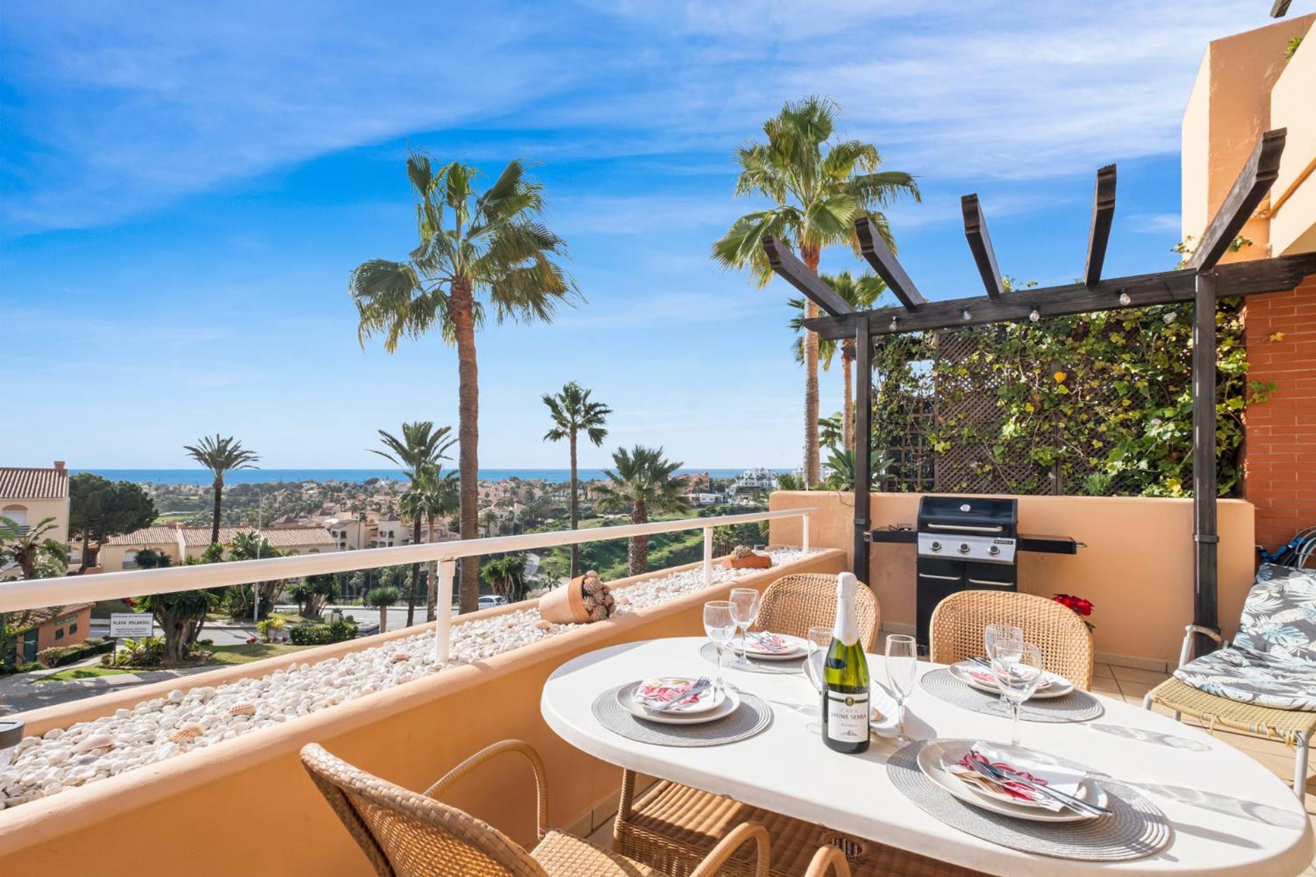 Malibu Sea View Penthouse With Jacuzzi By Costarentals - Ref 244 * Fuengirola