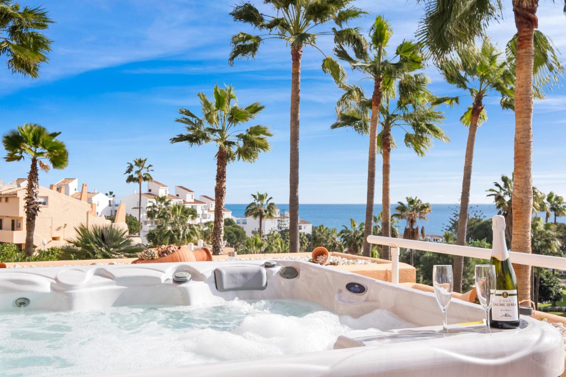 Malibu Sea View Penthouse With Jacuzzi By Costarentals - Ref 244 * Fuengirola