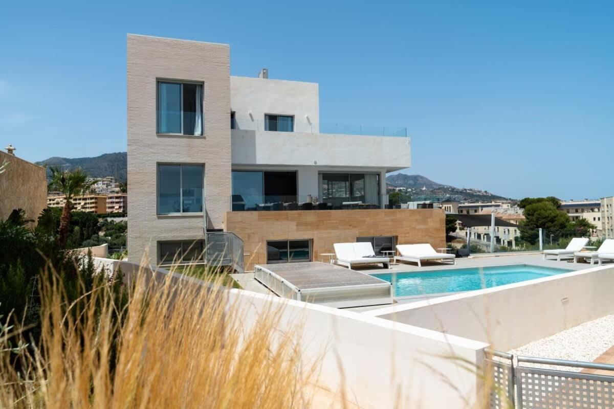 Palm - Incredible With 5 Rooms, Amazing Sea View And Private Pool Fuengirola