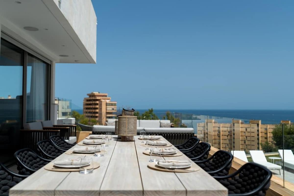 Palm - Incredible With 5 Rooms, Amazing Sea View And Private Pool Villa *