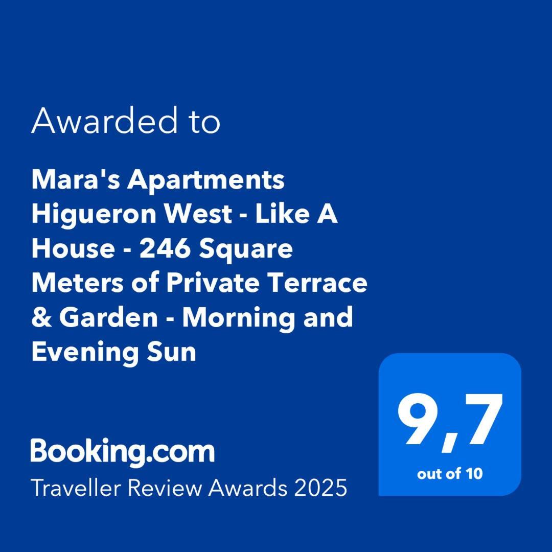 Mara's Higueron West - Like A House - 246 Square Meters Of Private Terrace & Garden - Morning And Evening Sun Appartement