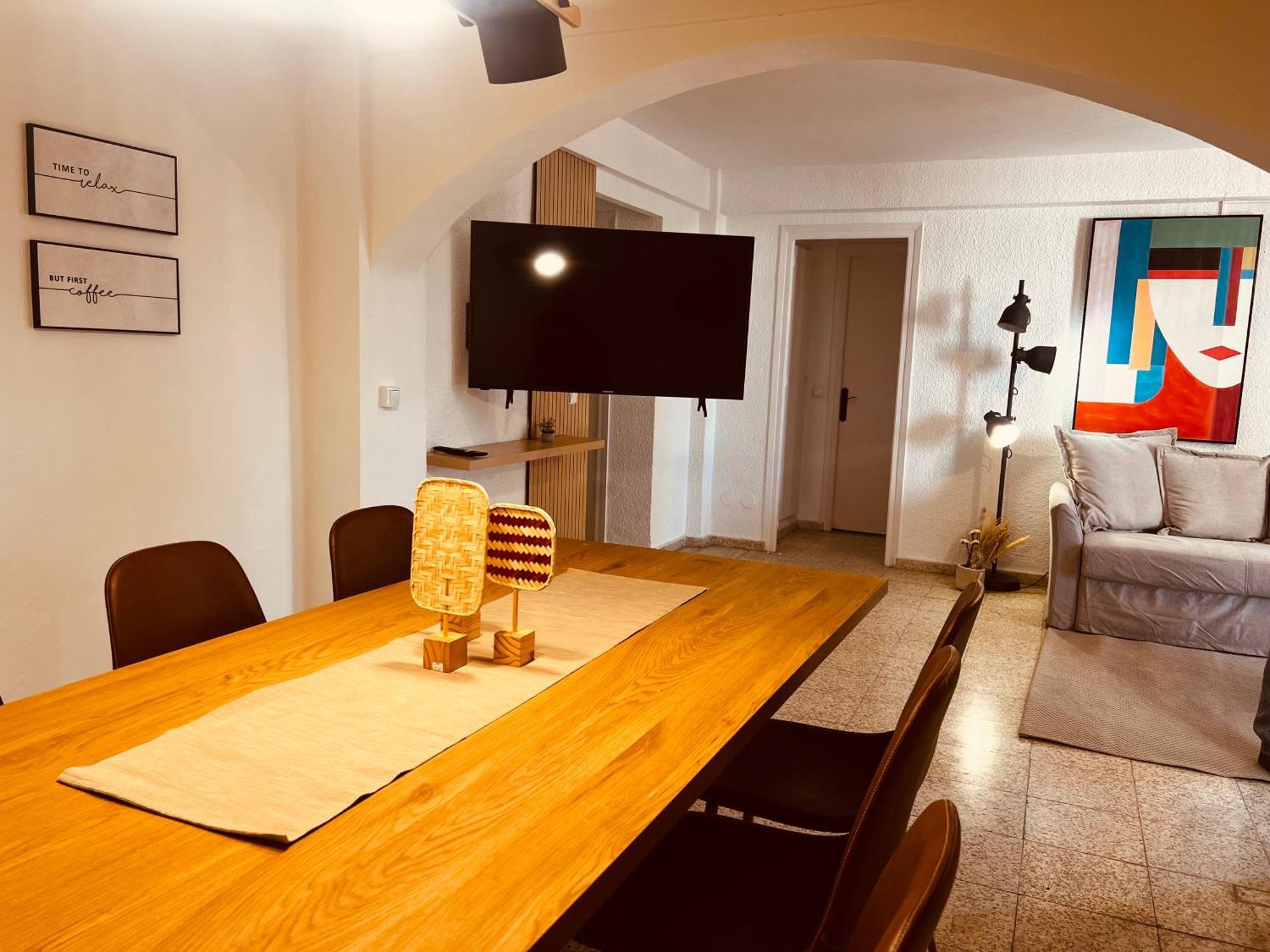 Boliches, Pax6, Wifi And Pool Apartment