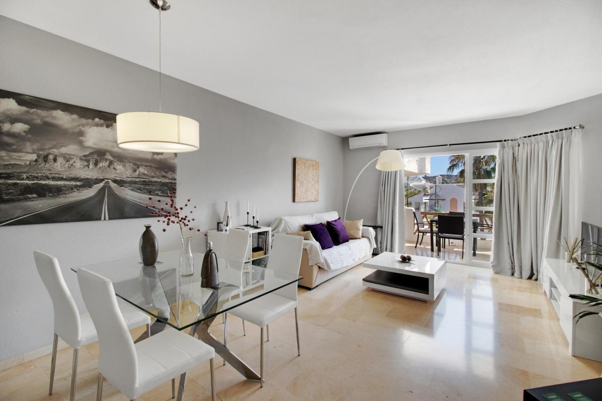 En Complejo Con Piscina, Padel Y Restaurante Con Vistas Al Golf En Mijas - Matchroom 83 Appartement