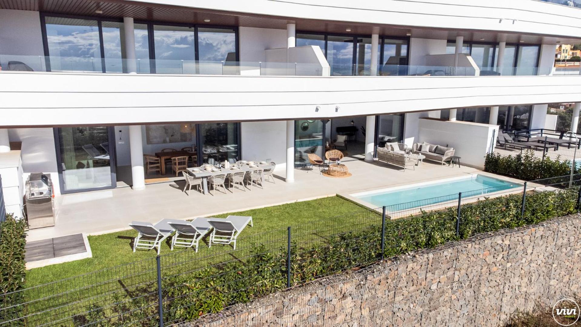 Apartment Vivi Homes - Sixsenses Pool, Golf, Patio & Sea View
