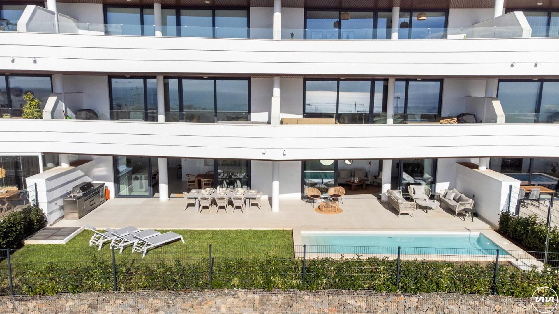 Apartment Vivi Homes - Sixsenses Pool, Golf, Patio & Sea View *