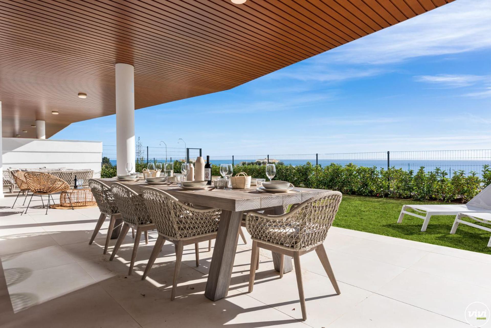 Vivi Homes - Sixsenses Pool, Golf, Patio & Sea View * Fuengirola