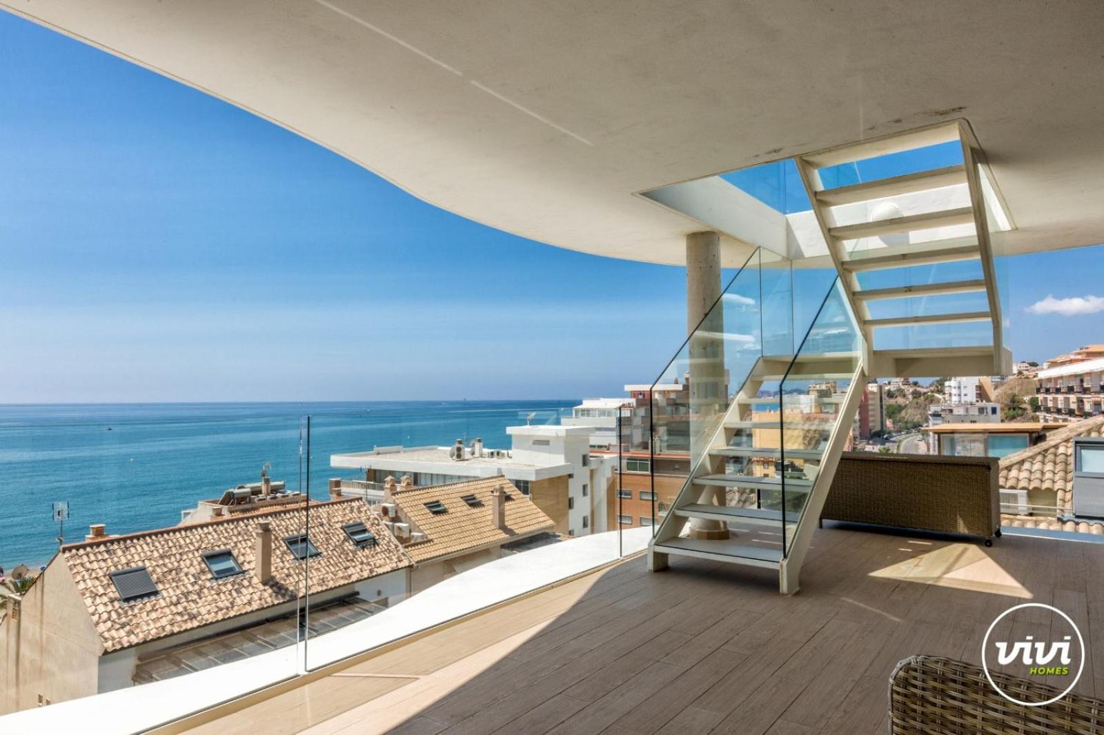 Apartamento Vivi Homes - Kenzo Pool, Jacuzzi, Terrace & Sea View *
