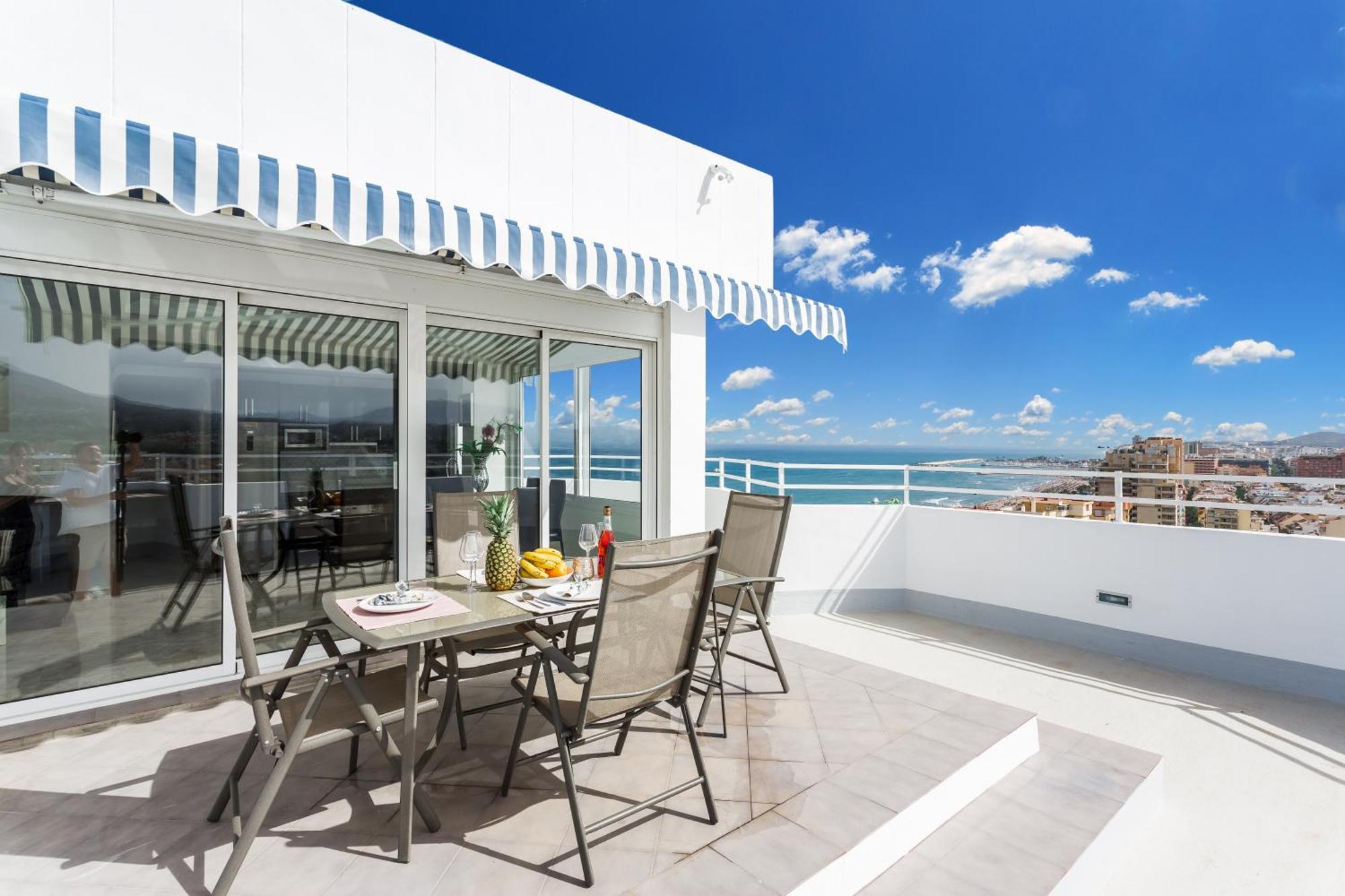 Impresionante Atico, Primera Liinea Playa, Vistas Al Mar, Piscina Comunitaria Apartment