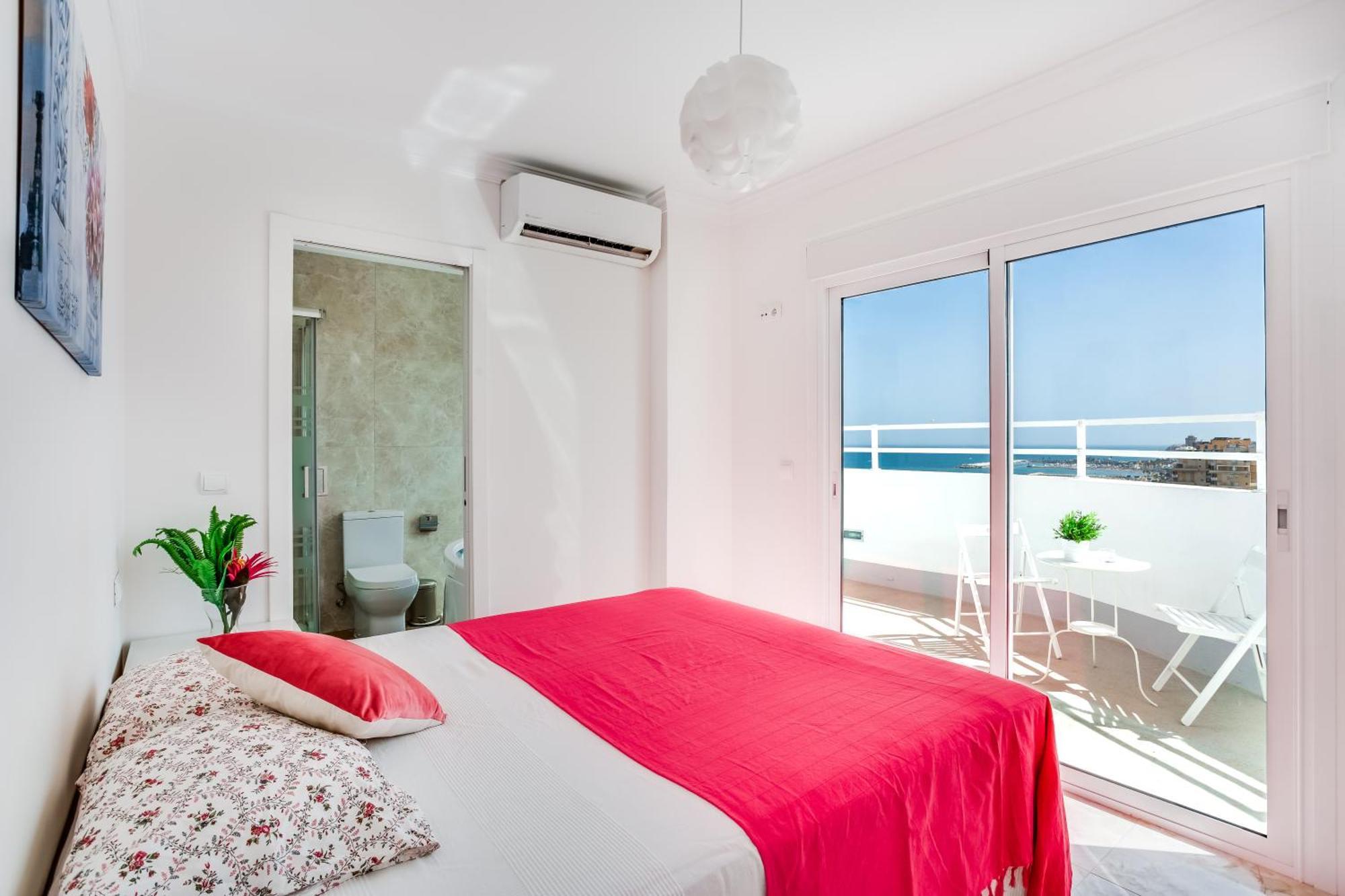 Impresionante Atico, Primera Liinea Playa, Vistas Al Mar, Piscina Comunitaria Apartment *