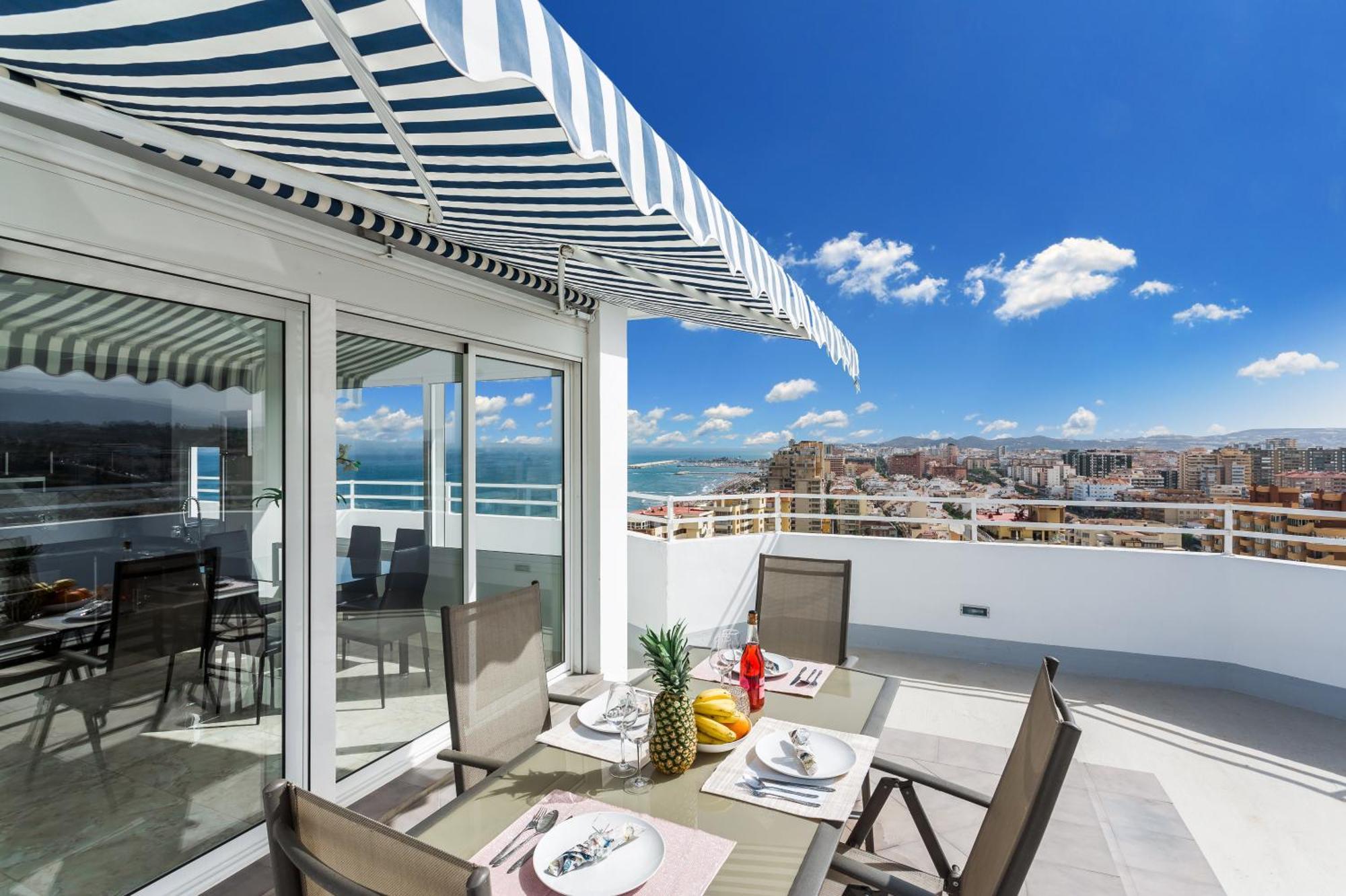 Impresionante Atico, Primera Liinea Playa, Vistas Al Mar, Piscina Comunitaria Apartment