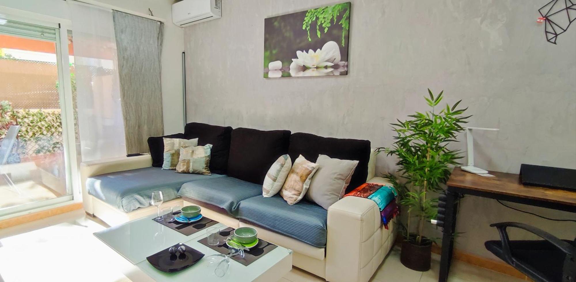 Apartamento 3p Piscina, Paz Y Patio Privado Fuengirola